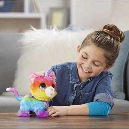 Interaktyw tęczowy kot- jednorożec FurReal Hasbro